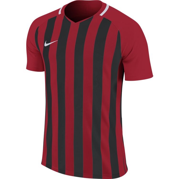 Nike Striped Division III Trikot Herren - rot/schwarz