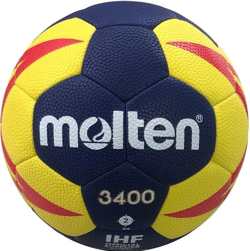 Molten Handball Trainingsball Gr.2  - gelb/blau