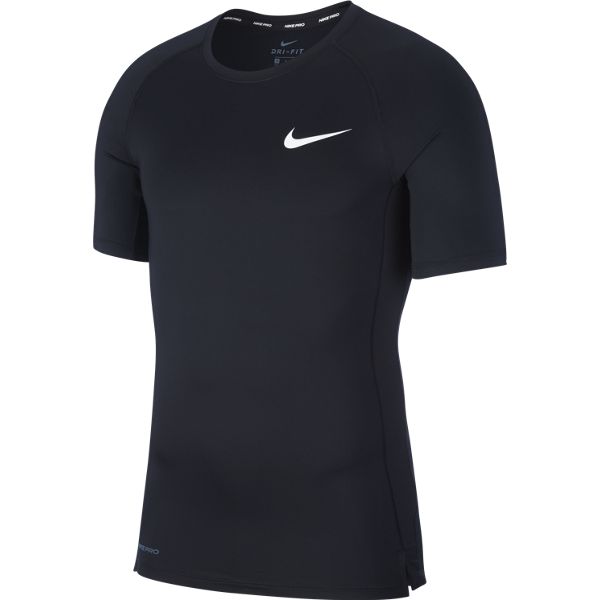 Nike Pro T-Shirt Herren - schwarz