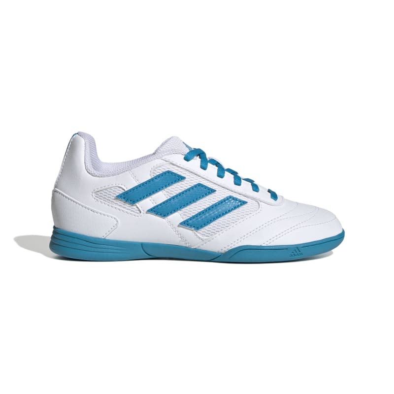 adidas Super Sala 2 IN Fußballschuhe Kinder - weiß/blau