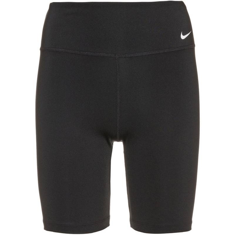 Nike One Mid-Rise Shorts Damen - schwarz