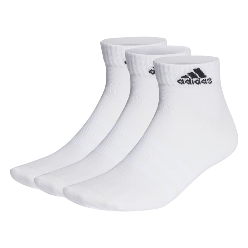 adidas Thin and Light Ankle Socken 3er Pack - weiß