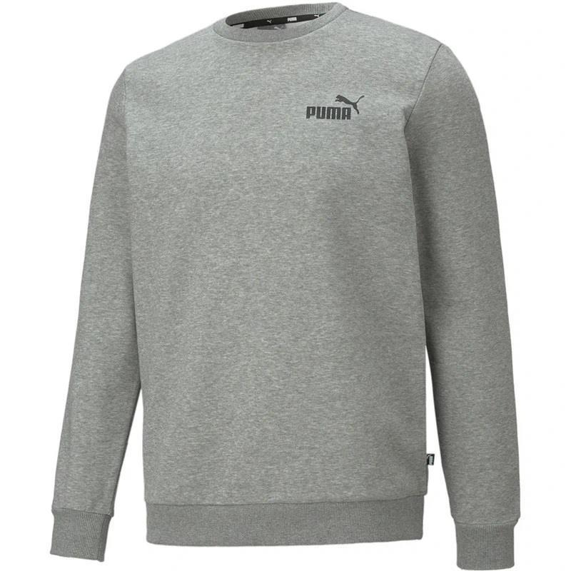 Puma ESS Small Logo Sweatshirt Herren - grau