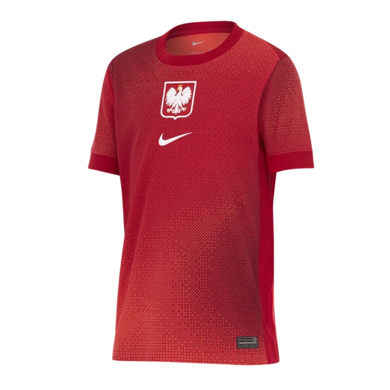 Nike Polen Trikot Away EURO24 Kinder - rot/orange/weiß