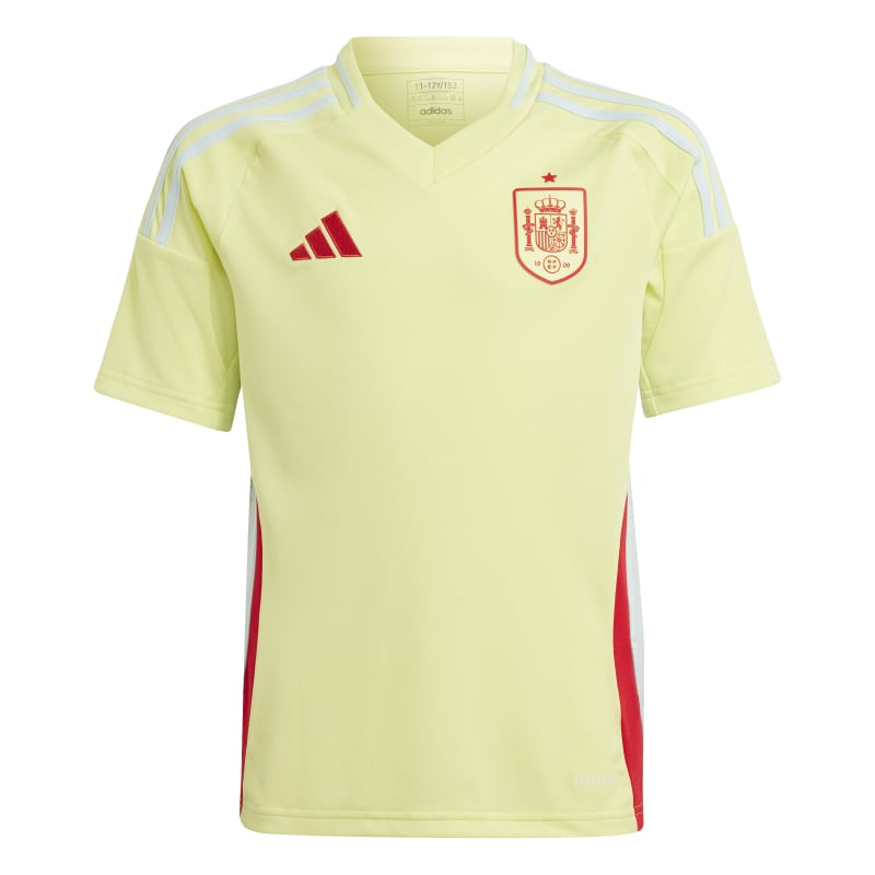 adidas Spanien Trikot Away EURO24 Kinder - gelb/rot/weiß