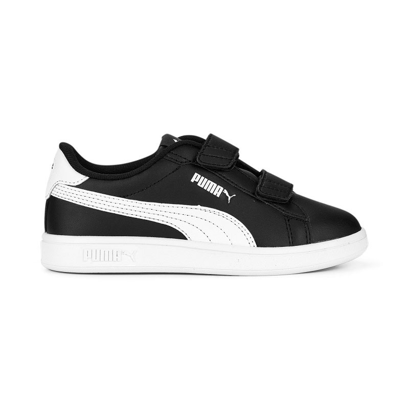 Puma Smash 3.0 L V PS Schuhe Kinder - schwarz/weiß