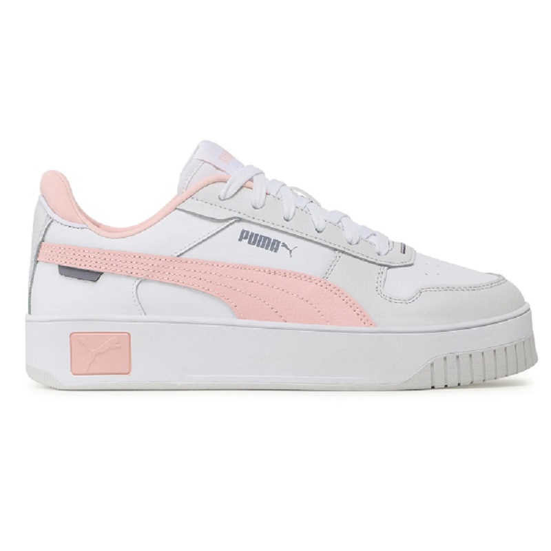 Puma Carina Street Sneaker Damen - weiß/rosa