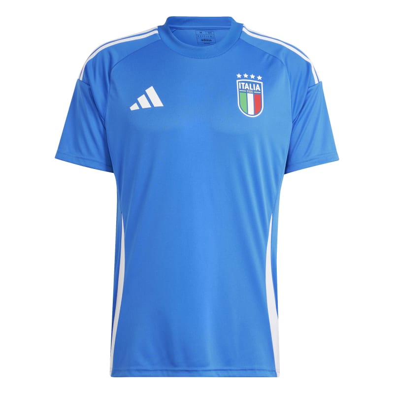 adidas Italien Fantrikot Home EURO24 Herren - blau/weiß