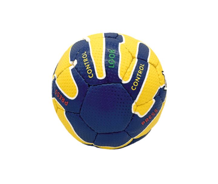 hummel Dago Leukefeld Lehrhandball Linkshand - gelb/blau