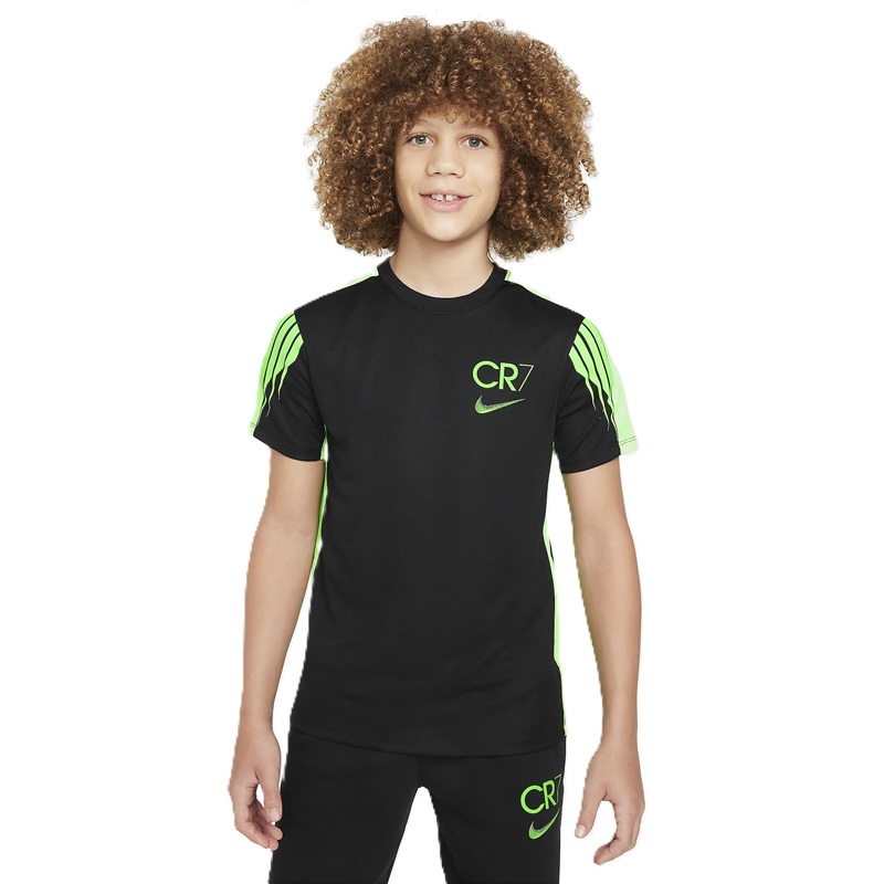 Nike CR7 Academy Player T-Shirt Kinder - scharz/grün