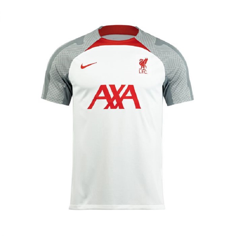 Nike FC Liverpool Strike Trikot Herren - weiß/grau/rot