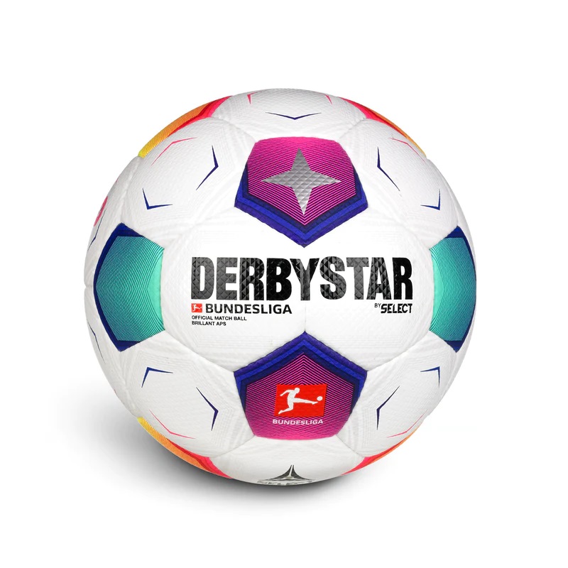 Derbystar Bundesliga Brillant APS v23 Fußball Gr.5 - weiß