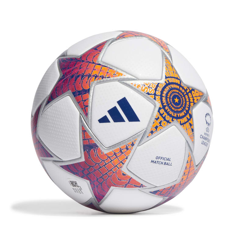 adidas UWCL Pro Group Stage Fußball 23/24 - weiß/orange/blau