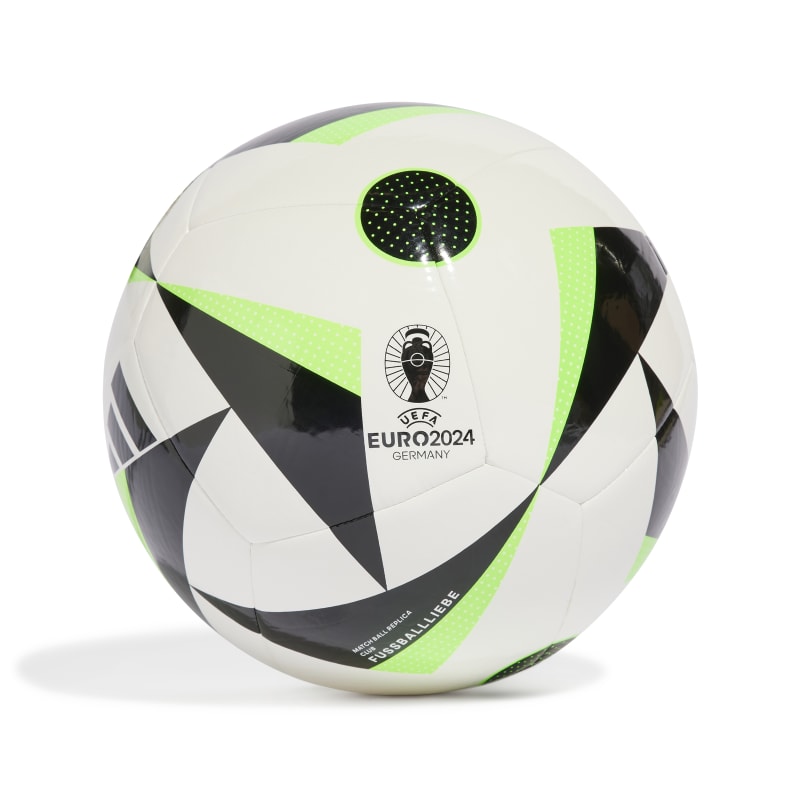 adidas EURO24 Club Fußball - weiß/schwarz/grün