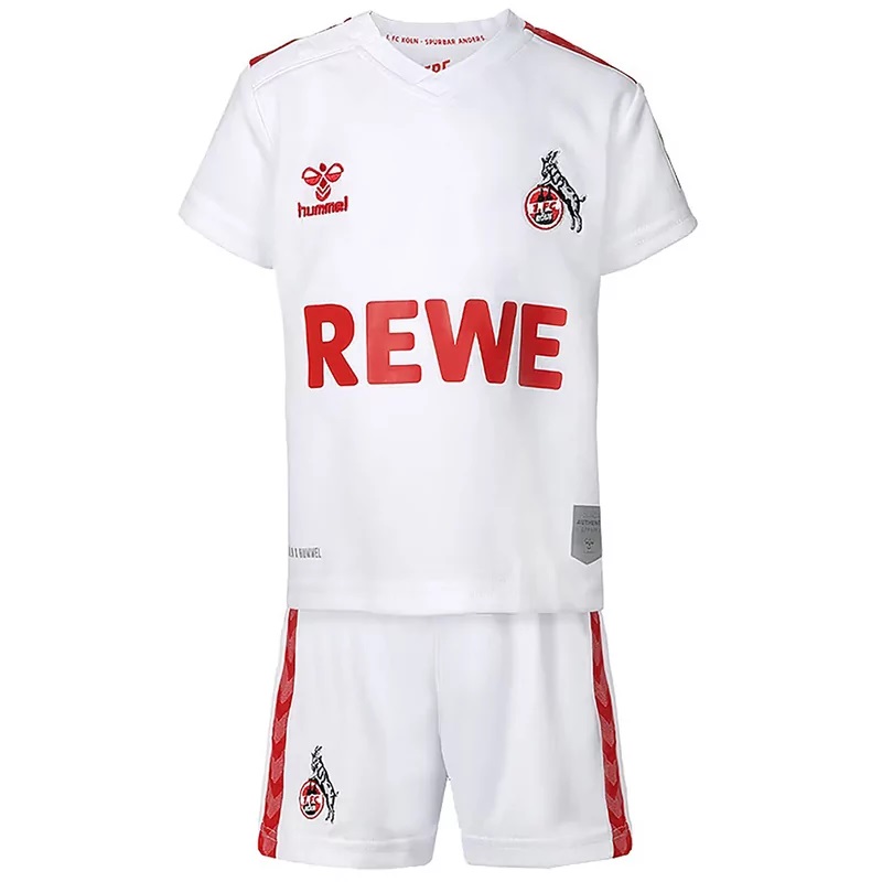 hummel 1.FC Köln Mini-Ausrüstung Home 23/24 Kinder - weiß/rot