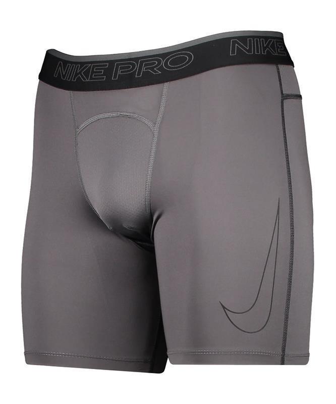 Nike Pro Shorts Herren - grau/schwarz