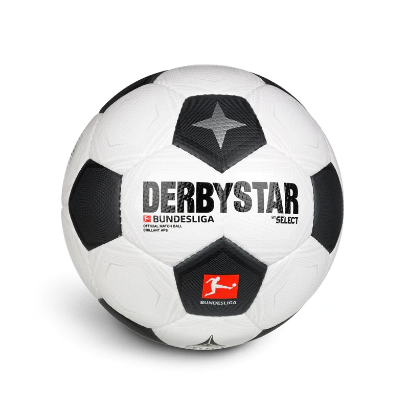 Derbystar Bundesliga Brillant APS Classic v23 Fußball Gr.5 - weiß/schwarz