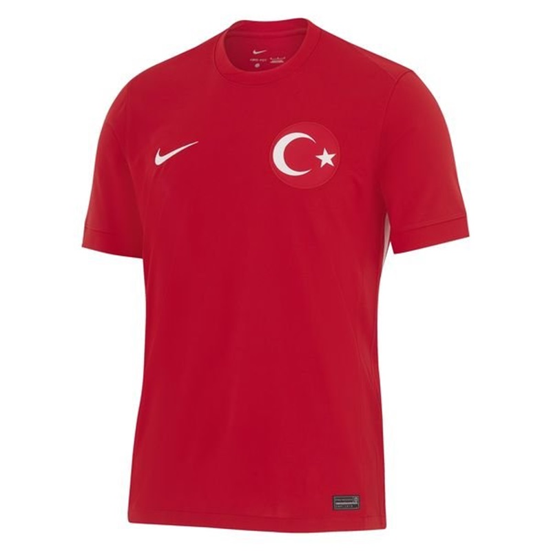 Nike Türkei Trikot Away EURO24 Herren - rot/weiß