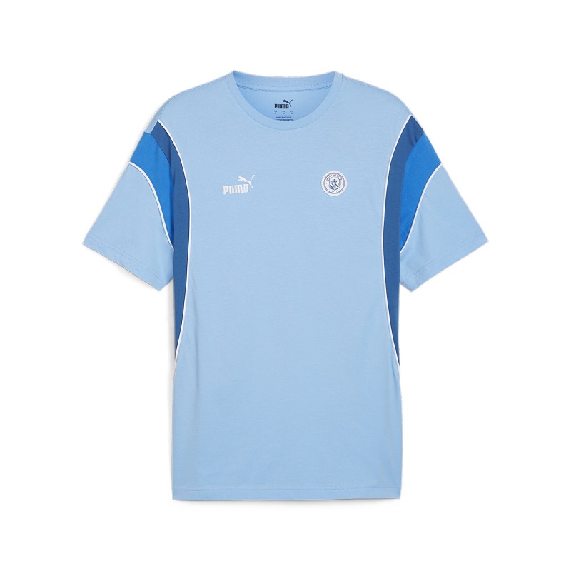 PumaManchester City Ftbl Archive T-Shirt Herren - blau