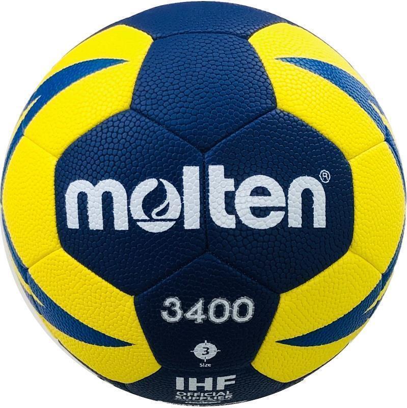 Molten Handball Trainingsball Gr.3 - blau/gelb