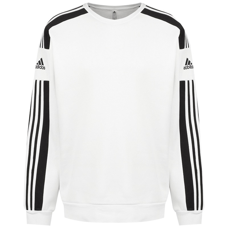 adidas Squadra 21 Sweatshirt Herren - weiß/schwarz