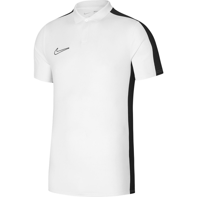 Nike Academy 23 Poloshirt Herren - weiß/schwarz