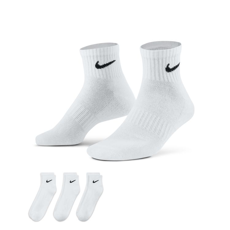 Nike Everyday Cushioned Socken - weiß