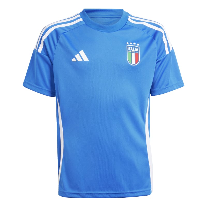 adidas Italien Fantrikot Home EURO24 Kinder - blau/weiß