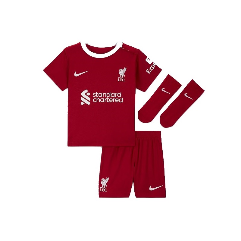 Nike FC Liverpool Mini-Ausrüstung Home 23/24 Baby - rot/weiß
