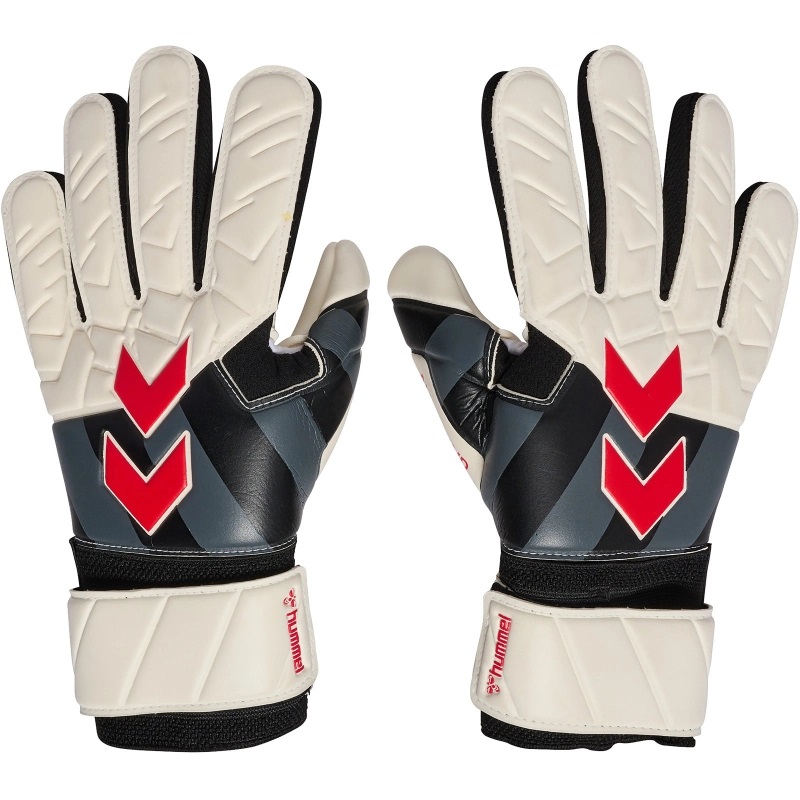 hummel GK Gloves Allround Grip Torwarthandschuhe - weiß/schwarz/rot