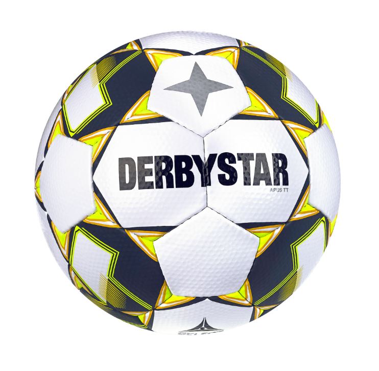 Derbystar Apus TT v23 Fußball Gr.5 - weiß/gelb