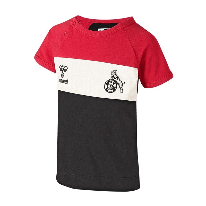 hummel 1. FC Köln Fan T-Shirt Baby - rot/weiß/schwarz