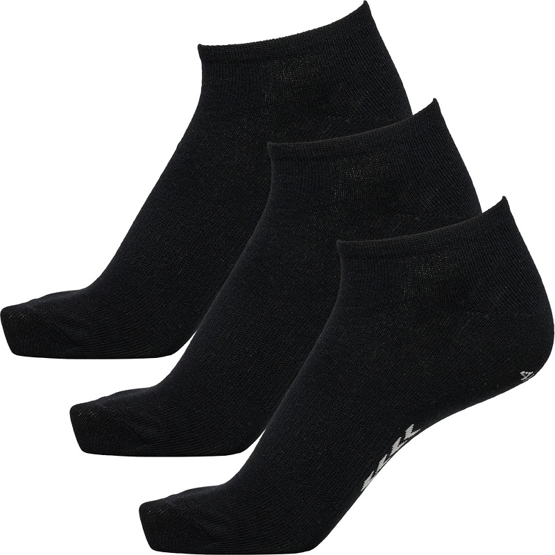 hummel Ancle Socken 3er Pack - schwarz