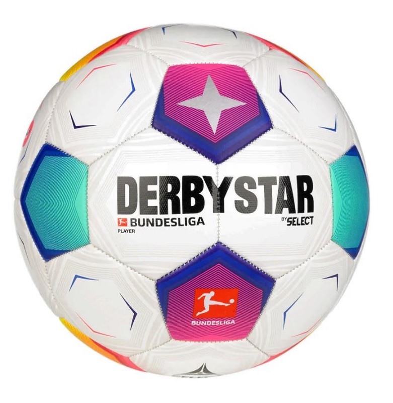 Derbystar Bundesliga Player Fußball Gr.5 - weiß