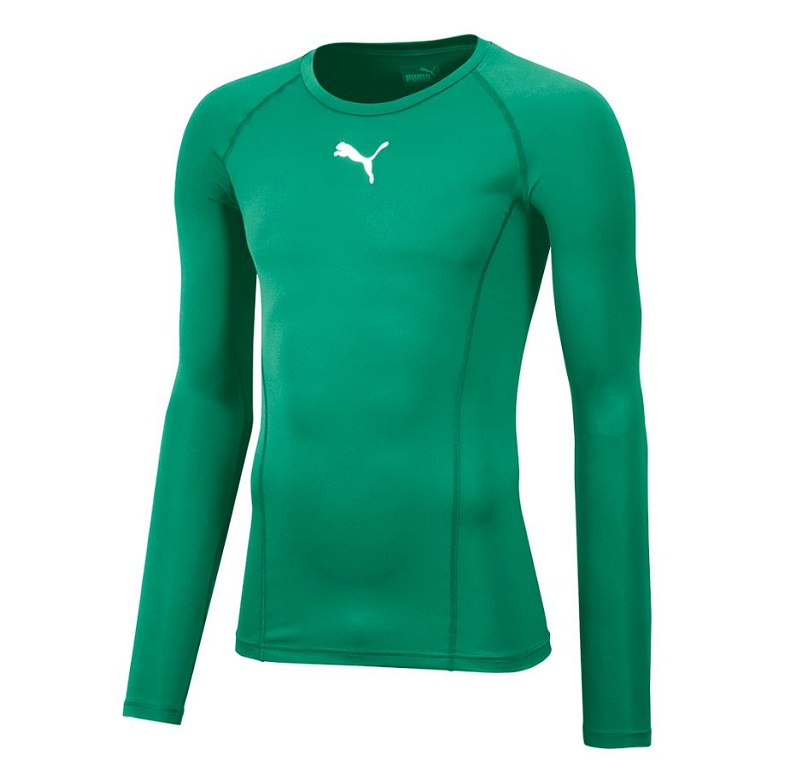 Puma Liga Baselayer Langarm Shirt Herren - grün