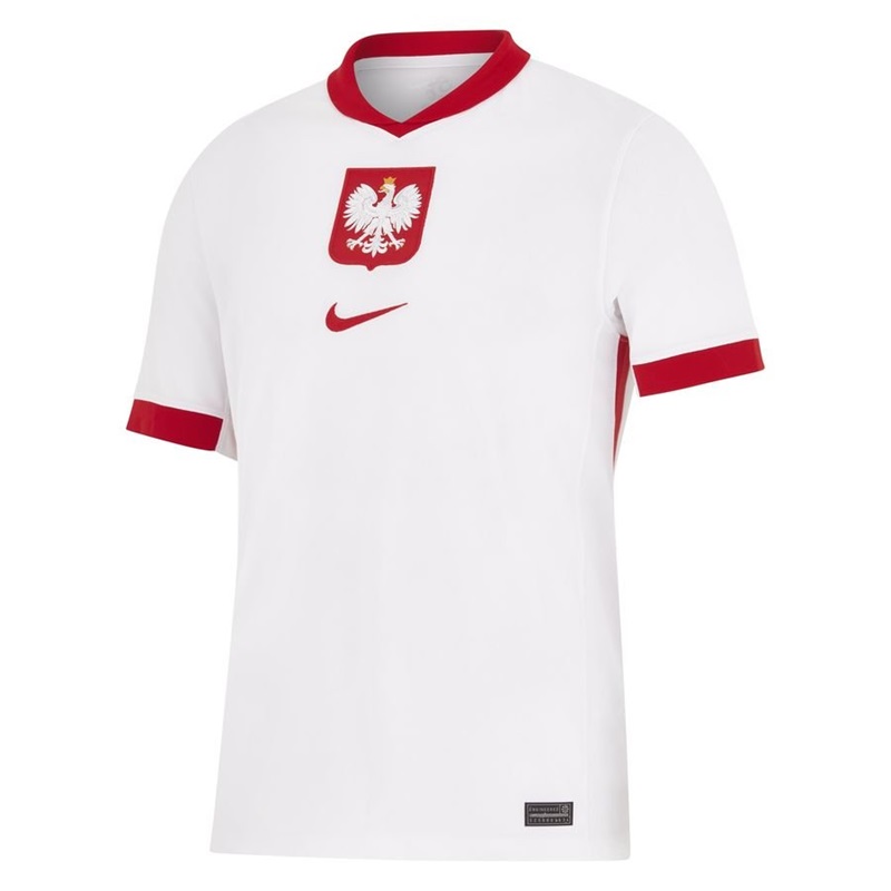 Nike Polen Trikot Home EURO24 Herren - weiß/rot