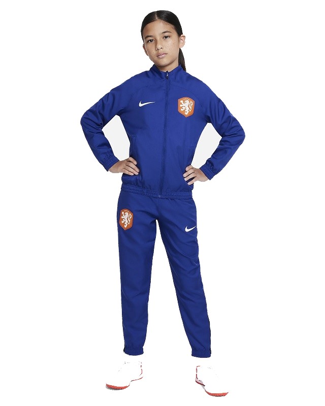 Nike Strike Niederlande Trainingsanzug WM22 Kinder - blau