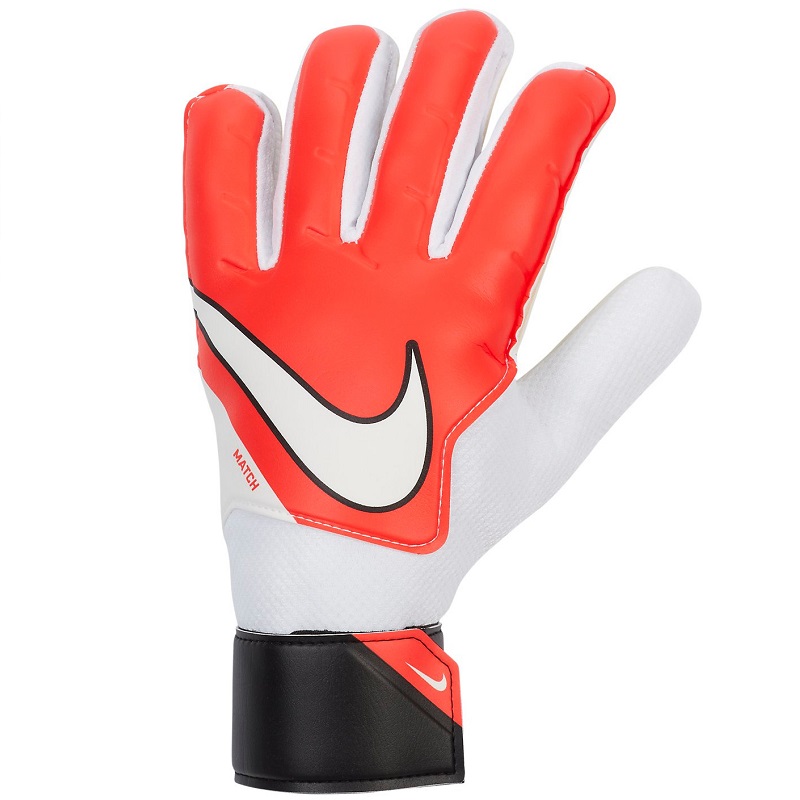 Nike Match Torwarthandschuhe - weiß/rot/schwarz
