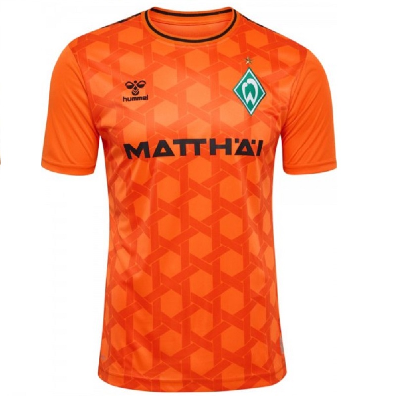 hummel SV Werder Bremen Torwarttrikot 23/24 Herren - orange