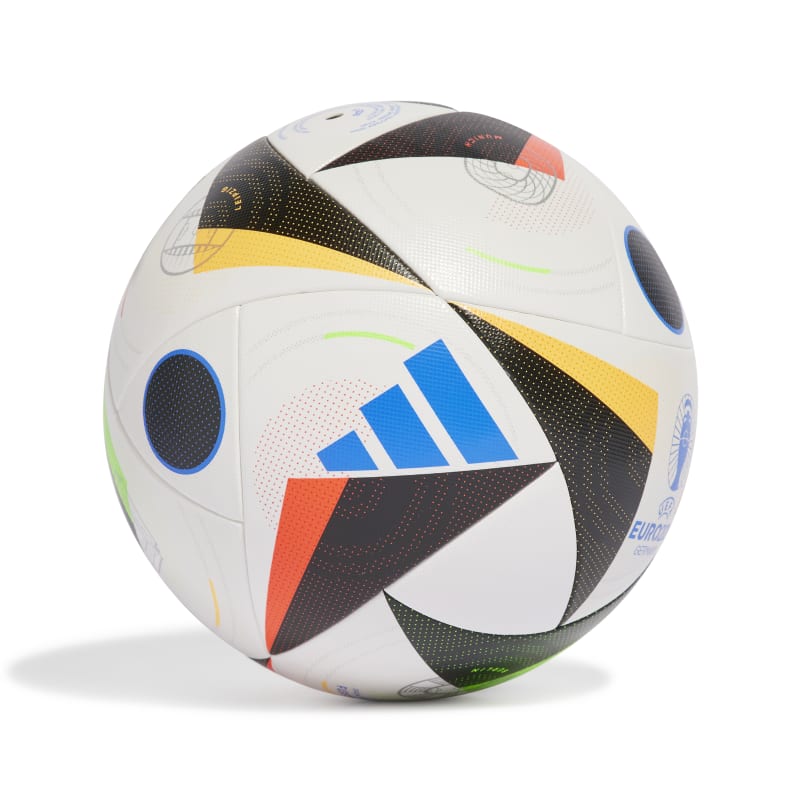 adidas EURO24 Competition Fußball - weiß/schwarz/blau