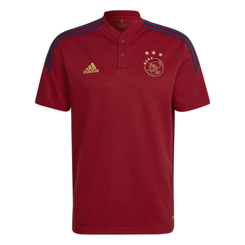 adidas Ajax Amsterdam Condivo 22 Poloshirt Herren - rot