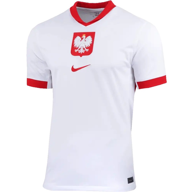 Nike Polen Trikot Home EURO24 Kinder - weiß/rot