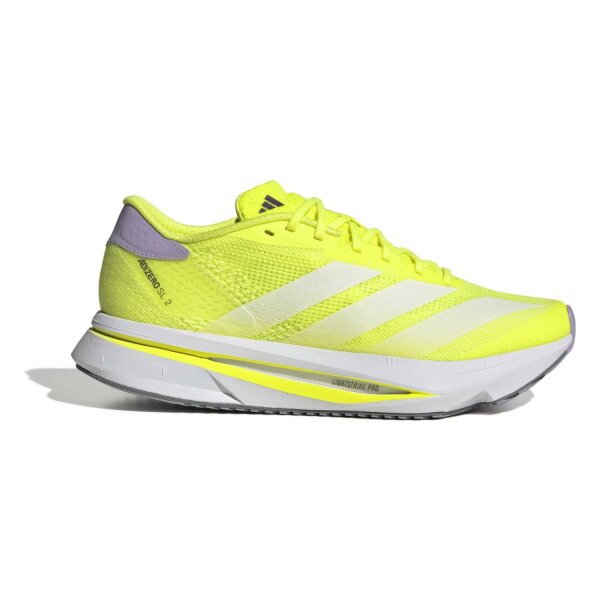 adidas Adizero SL2 Laufschuhe Damen - solar yellow/white/powder p