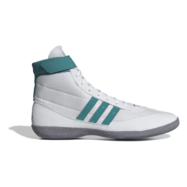 adidas Combat Speed 4 Schuhe Herren - white/pure teal/grey three - Farbe: weiß