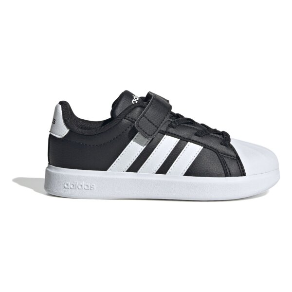 adidas Streettalk Kinder - core black/white/white - 33 - Farbe: schwarz
