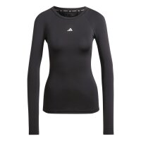adidas Techfit Training Longsleeve Damen - schwarz