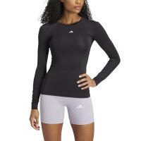 adidas Techfit Training Longsleeve Damen - schwarz