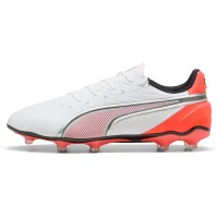 Puma King Match FG/AG Herren - weiß/rot/schwarz