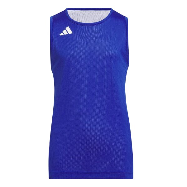 adidas 3G Speed Basketballtrikot Kinder - blau/weiß