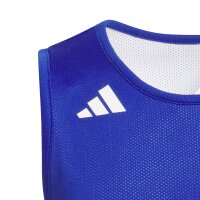 adidas 3G Speed Basketballtrikot Kinder - blau/weiß